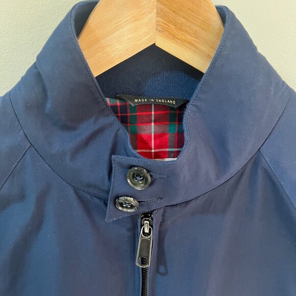 Baracuta Harrington Jacket with Tartan Lining - Picture 7 of 9